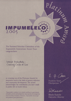 Impumelelo award